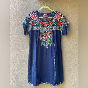 Johnny Was Samira Dress - size L excellent used condition!